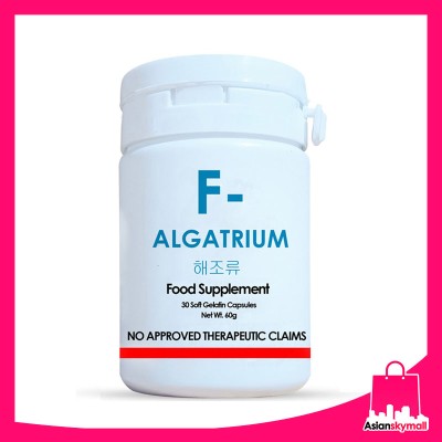 MEJIE F ALGATRIUM  Fish Oil 1000mg 30 Soft Gelatin Capsules Net Wt. 60g